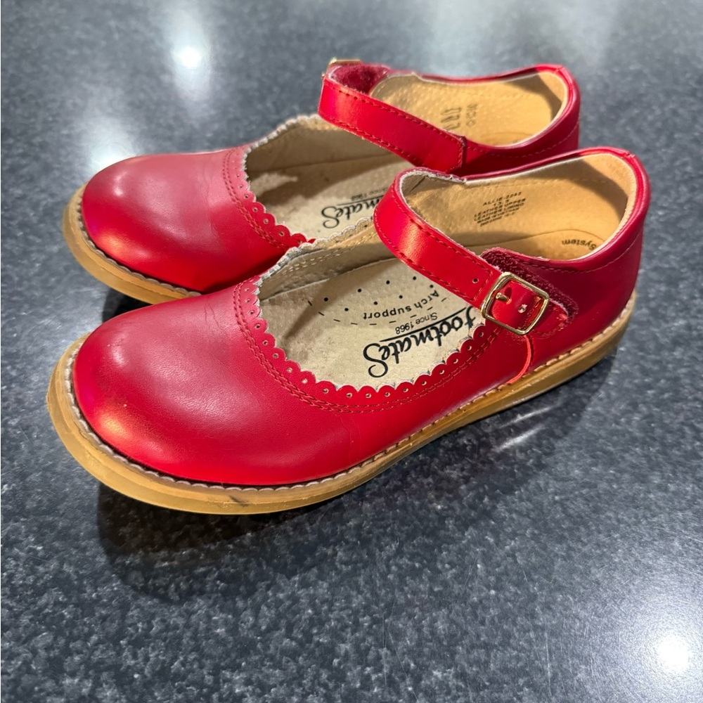 FootMates Red Mary Jane Dress Shoes